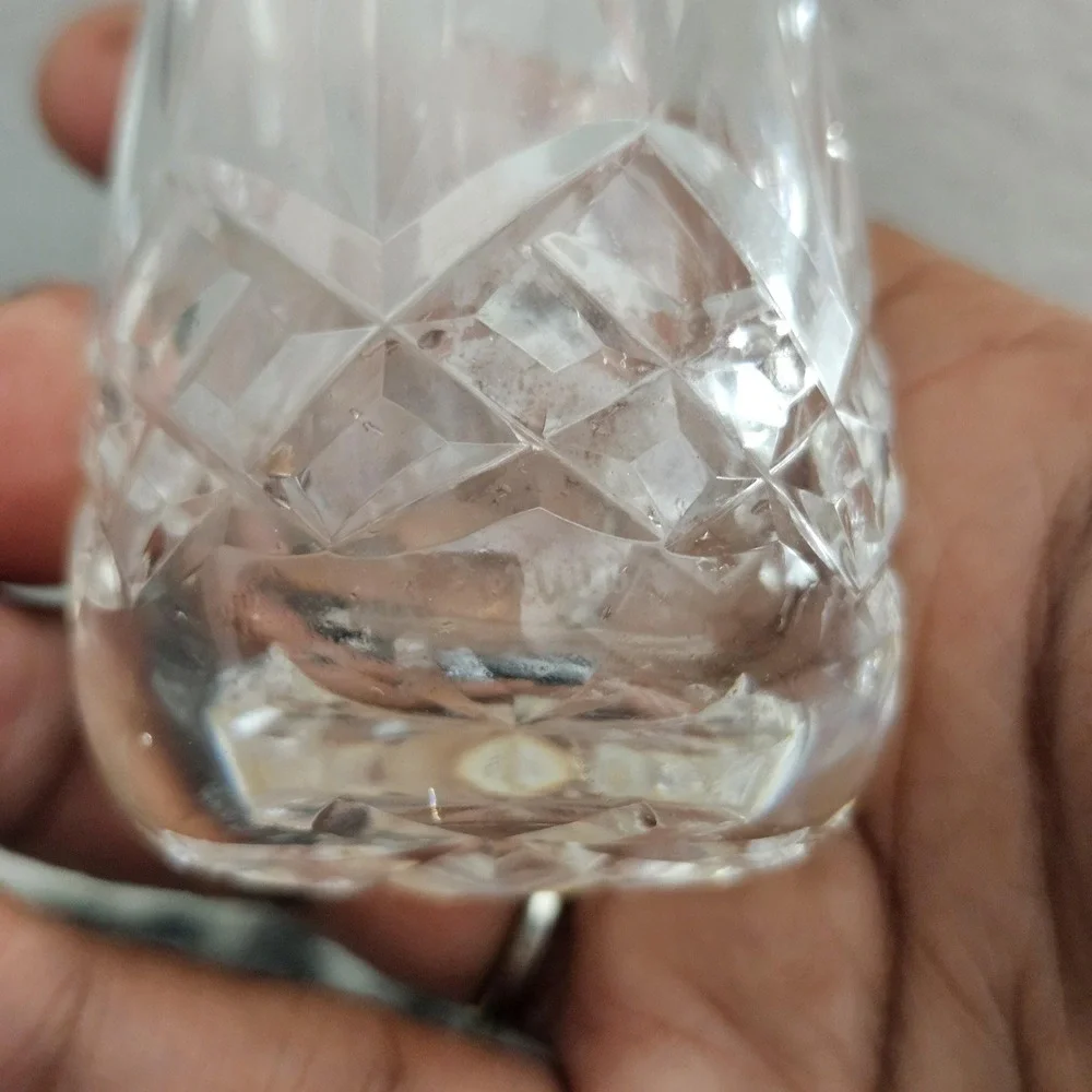VINTAGE Waterford Crystal LISMORE Salt & Pepper‎ Shaker Set
